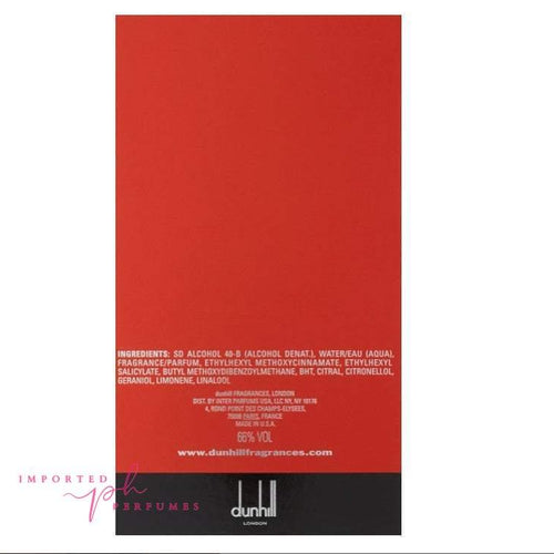 Load image into Gallery viewer, Alfred Dunhill Desire Red Extreme for Men 100ml Eau de Toilette