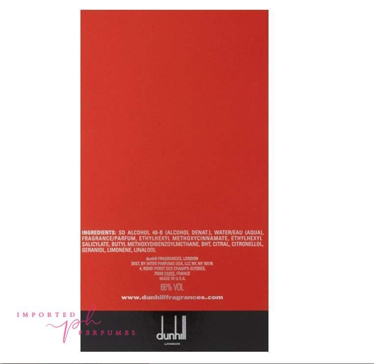 Alfred Dunhill Desire Red Extreme for Men 100ml Eau de Toilette