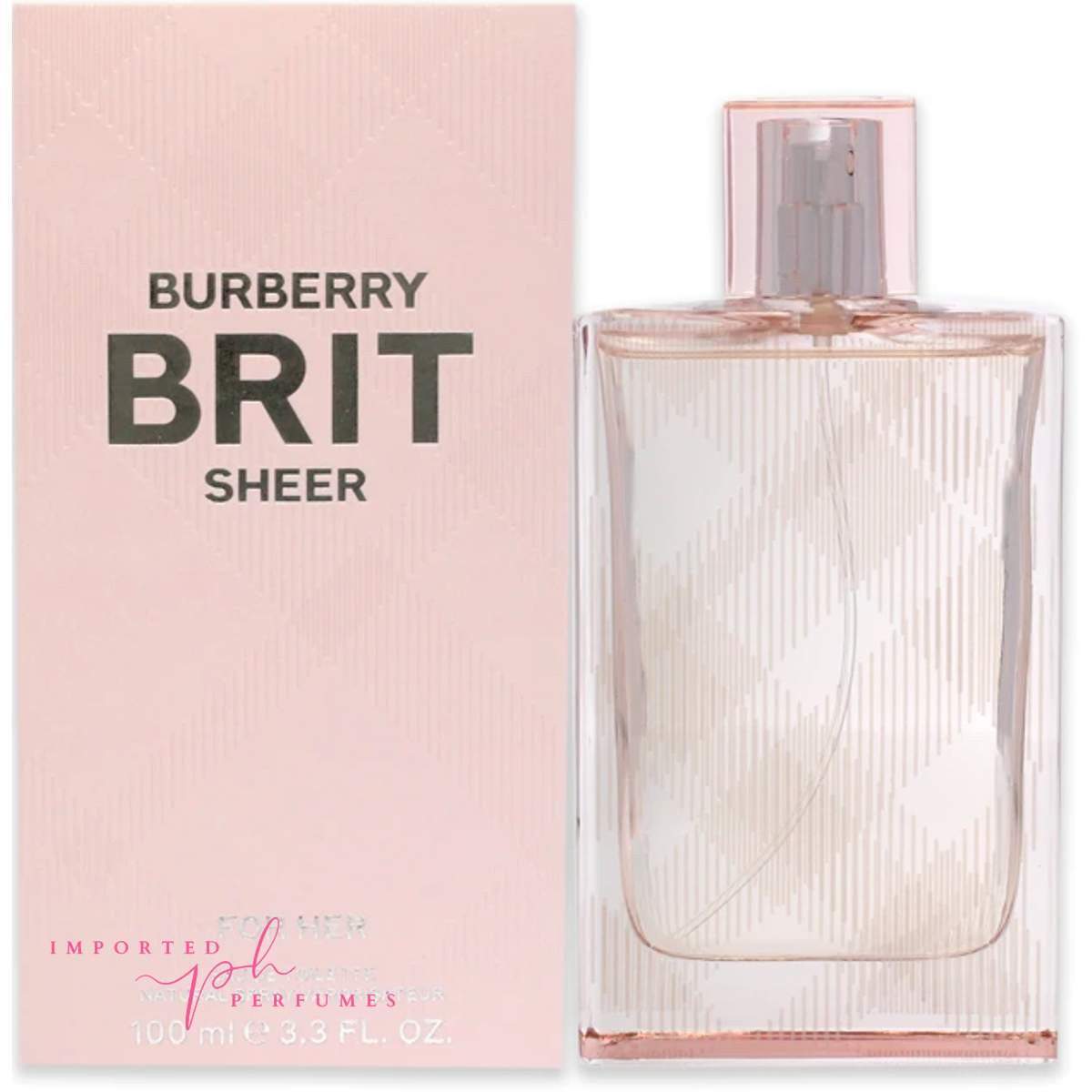 Buy Authentic BURBERRY Brit Sheer Eau de Toilette For Her 100ml