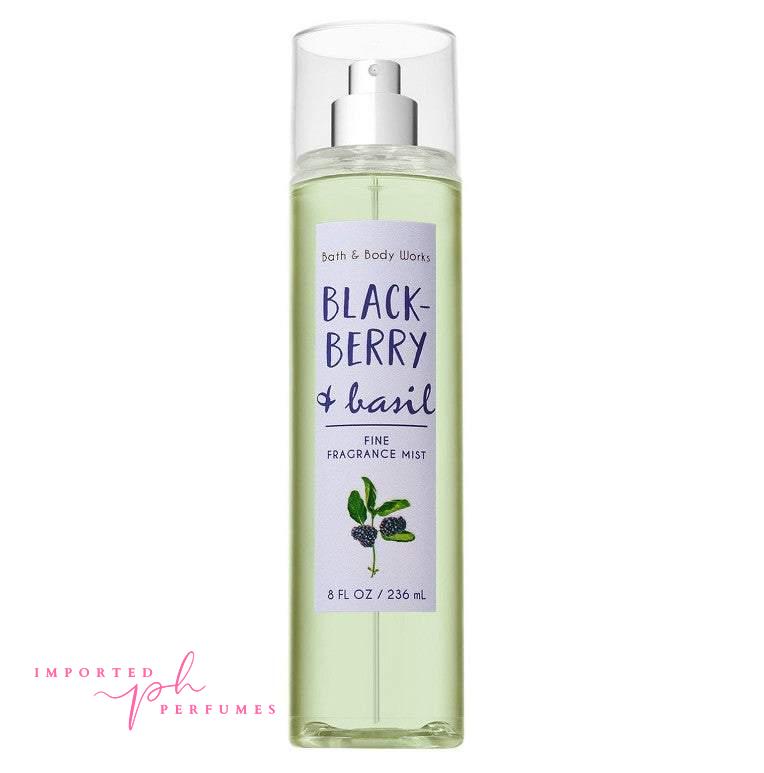Bath and Body Works Blackberry Basil Fine Fragrance Mist 236ml-Imported Perfumes Co-babw,bath and body,bath and body works,body works,women
