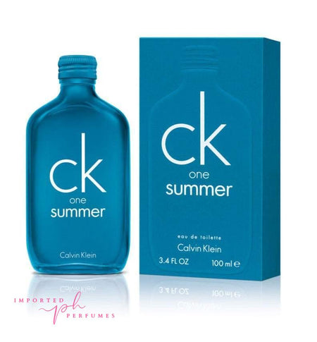 Calvin Klein Ck One Summer Edition Eau de Toilette 100 ml-Imported Perfumes Co-Calvin Klein,CK 2018,CK one,CK Summer,men,women