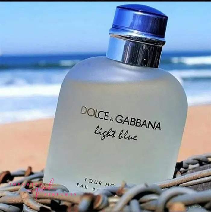 D&G Light Blue For Men By Dolce & Gabbana Eau De Toilette 125ml-Imported Perfumes Co-Dolce,Dolce & Gabbana,Light blue,men