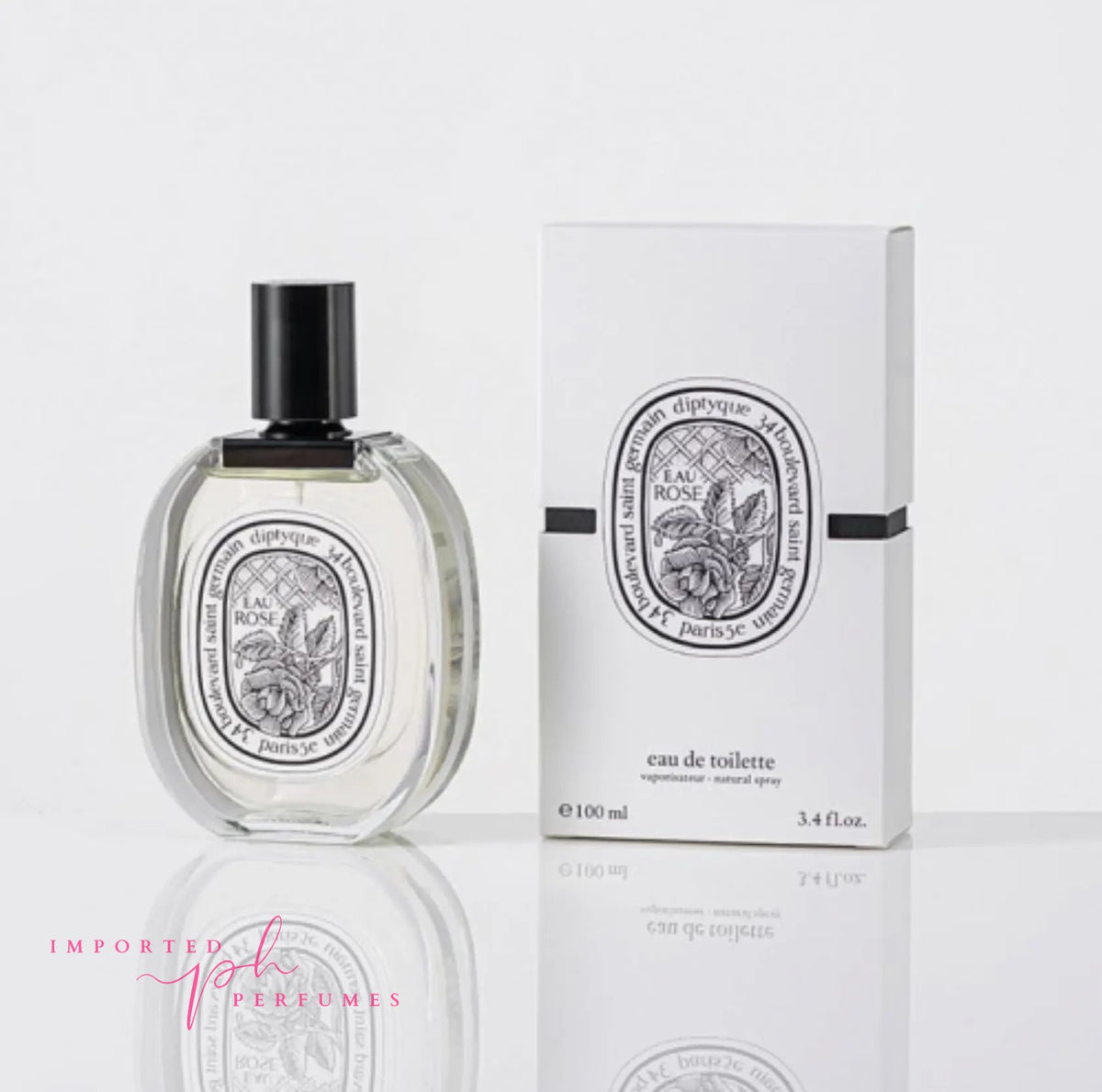 Buy Authentic Diptyque Eau Rose For Women 100ml EDT Discount Prices