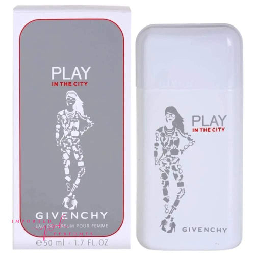 Charger l'image dans la visionneuse de la galerie, Givenchy Play In The City Eau de Parfum For Women 50ml-Imported Perfumes Co-For Women,Givenchy,Play in the city,Women,Women Perfume