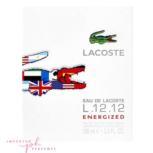 Charger l'image dans la visionneuse de la galerie, Lacoste L.12.12 Energized Men's Eau de Toilette 100ml-Imported Perfumes Co-Lacoste,Lacoste for men,men