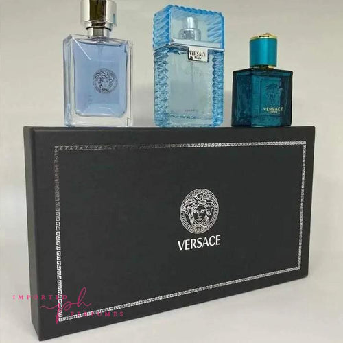Load image into Gallery viewer, Versace 3 in 1 Gift Set For Men 30ml x 3pcs Box-Imported Perfumes Co-gift set,gift sets,gitt set,men,men sets,perfume set,set,sets,versace