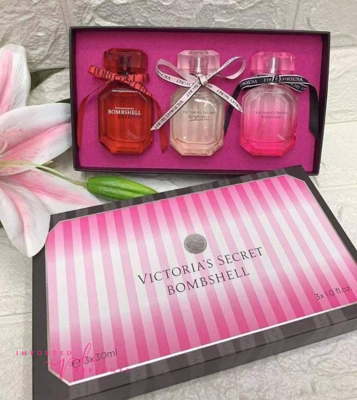 Victoriaâs Secret Bombshell Gift set 3X30ml For Women-Imported Perfumes Co-gift,gift set,gift sets,Gifts,Victoria Secret,women