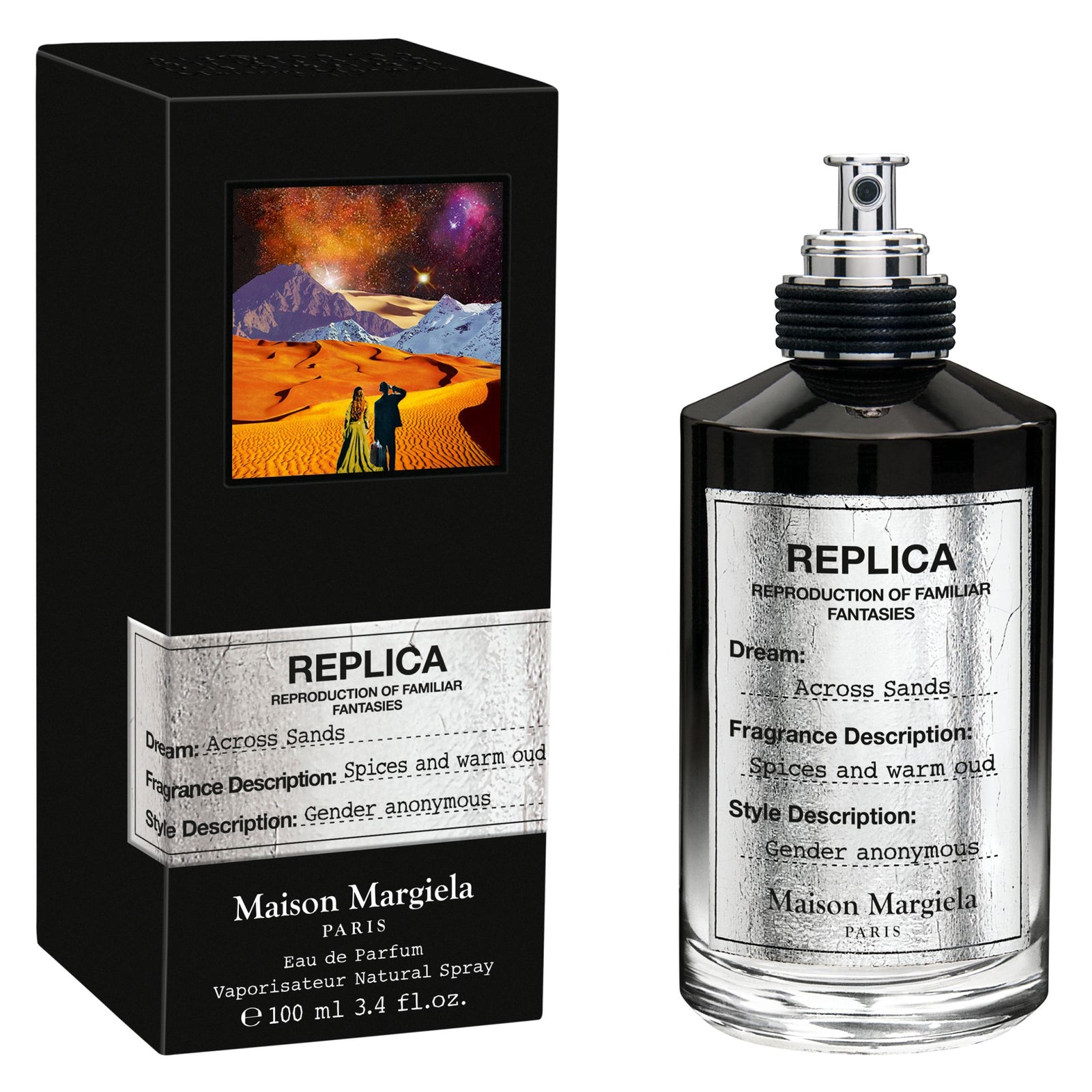 Maison Margiela Replica Across Sands Eau De Parfum Spray 100ml