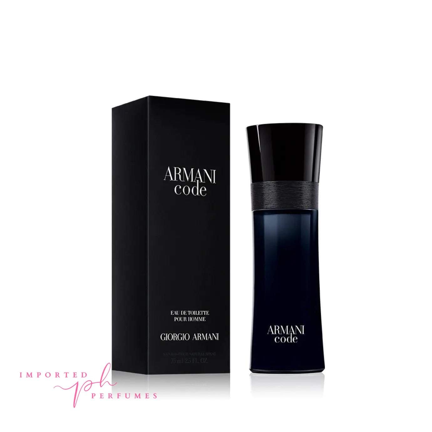 Buy Authentic Armani Code By Giorgio Armani For Men Eau De Toilette 75ml Discount Prices Imported Perfumes Philippines