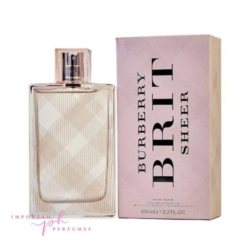 Load image into Gallery viewer, BURBERRY Brit Sheer Eau de Toilette For Her 100ml-Imported Perfumes Co-100ml,200ml,brit,burberry,women
