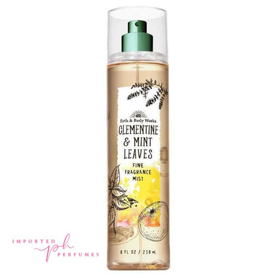 Bath and Body Works Clementine and Mint Leaves Mist 236ml-Imported Perfumes Co-bath and body works,women