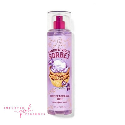 Bath and Body Works Fragrance Mist Candied Violet Sorbet Women 236ml-Imported Perfumes Co-bath and body,bath and body works,for women,women,Women perfume