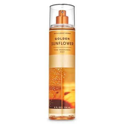 Bath and Body Works Golden Sunflower Fine Fragrance Mist 8 oz Imported Perfumes & Beauty Store