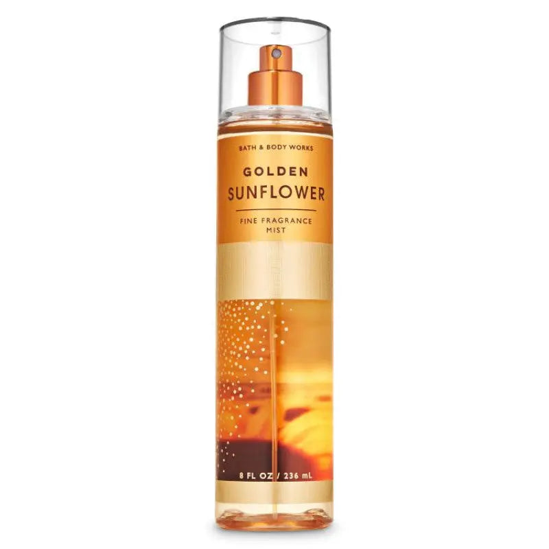 Bath and Body Works Golden Sunflower Fine Fragrance Mist 8 oz Imported Perfumes & Beauty Store