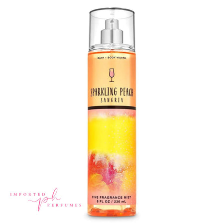 Bath and Body Works Sparkling Peach Sangria 236ml Fragrance Mist-Imported Perfumes Co-bath and body,bath and body works,men,women