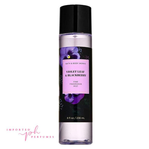 Load image into Gallery viewer, Bath and Body Works Violet Leat &amp; Blackberry Fragrance Mist 236ml-Imported Perfumes Co-bath and body,bath and body works,for women,women

