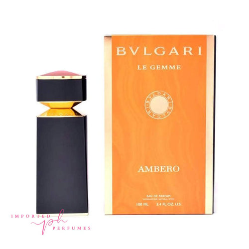 Load image into Gallery viewer, Bvlgari Le Gemme Men Ambero Eau De Parfum Spray 3.4 For Men-Imported Perfumes Co-100ml,Bvlgari,men

