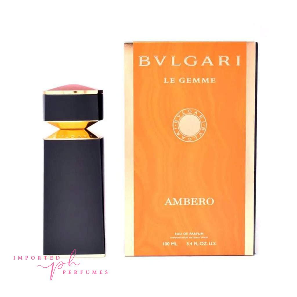 Bvlgari Le Gemme Men Ambero Eau De Parfum Spray 3.4 For Men-Imported Perfumes Co-100ml,Bvlgari,men