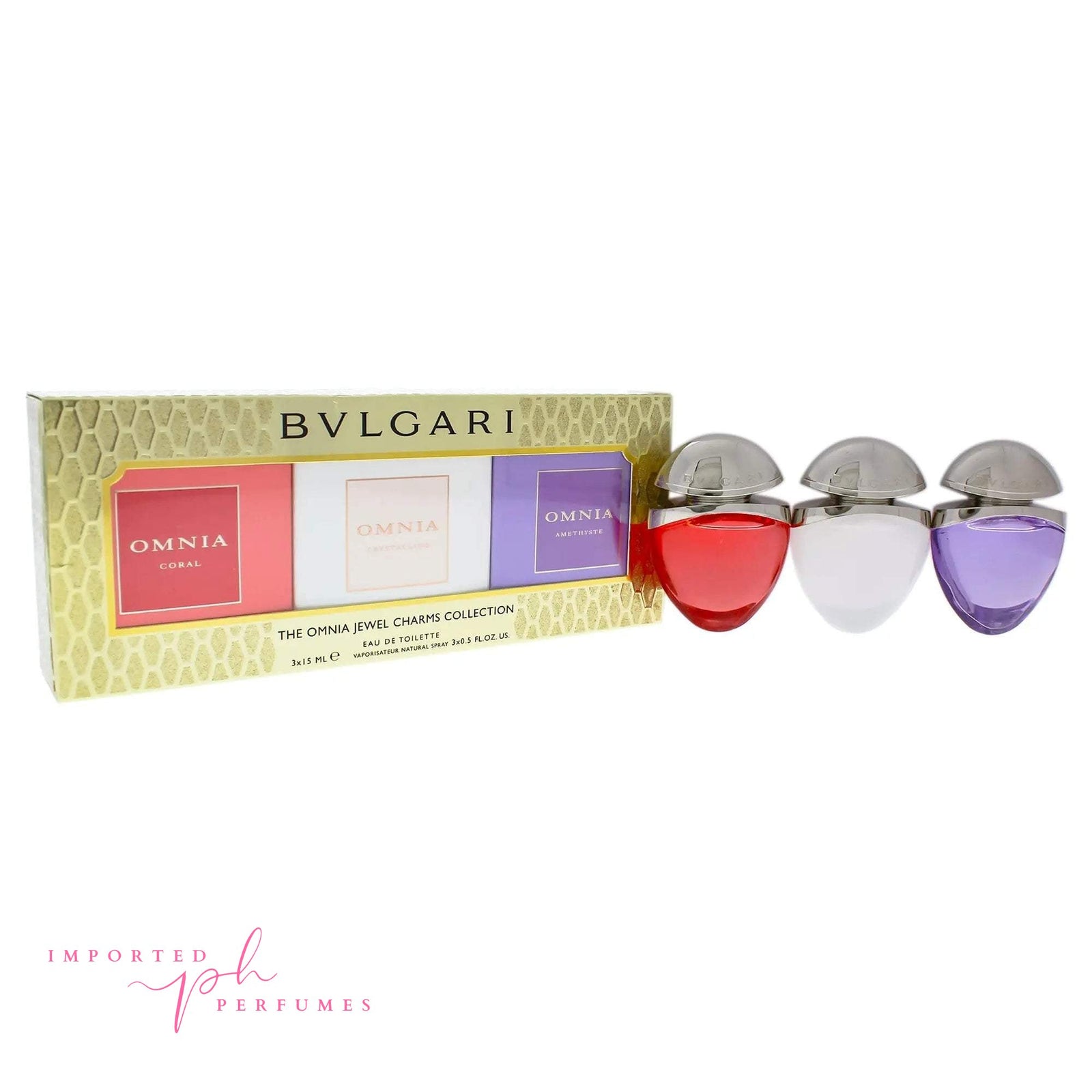 Bvlgari Omnia Jewels Charms Fragrance Gift Set EDT-Imported Perfumes Co-Bvlgari,Gift,gift sets,set,sets