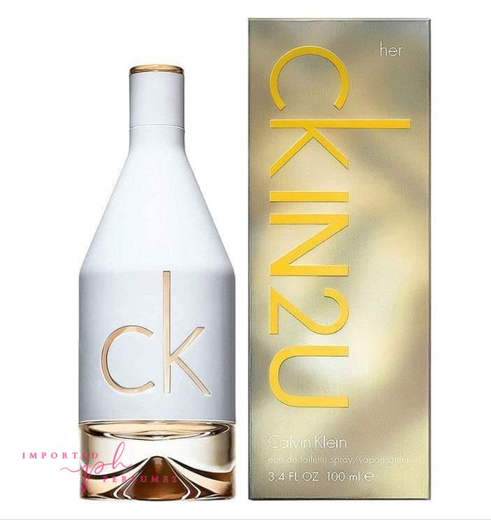 Calvin Klein CKIN2U For Her Eau de Toilette 100ml-Imported Perfumes Co-Calvin Klein,CK,CKIN2U,for women,IN2U,WOMEN,women perfume