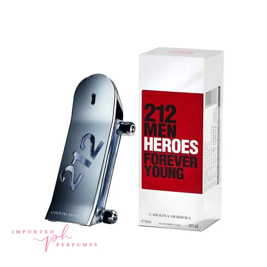 Carolina Herrera 212 Heroes for Man Eau De Toilette 90ml-Imported Perfumes Co-212 Heroes,carolina,carolina herrerra,CH,For Man,Heroes,men,Men Perfume