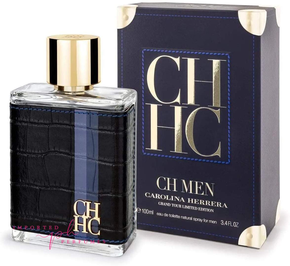 Carolina Herrera CH Limited Edition Grand Tour For Men EDT 100ml-Imported Perfumes Co-carolina,carolina herrerra,CH Men,For Men,Grand tour,Men,Men perfume