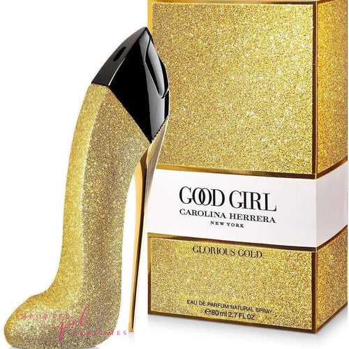 Load image into Gallery viewer, Carolina Herrera Good Girl Glorious Gold Eau De Parfum 80ml-Imported Perfumes Co-carolina,carolina herrerra,Good Girl,Good girl gold,Women,Women perfume
