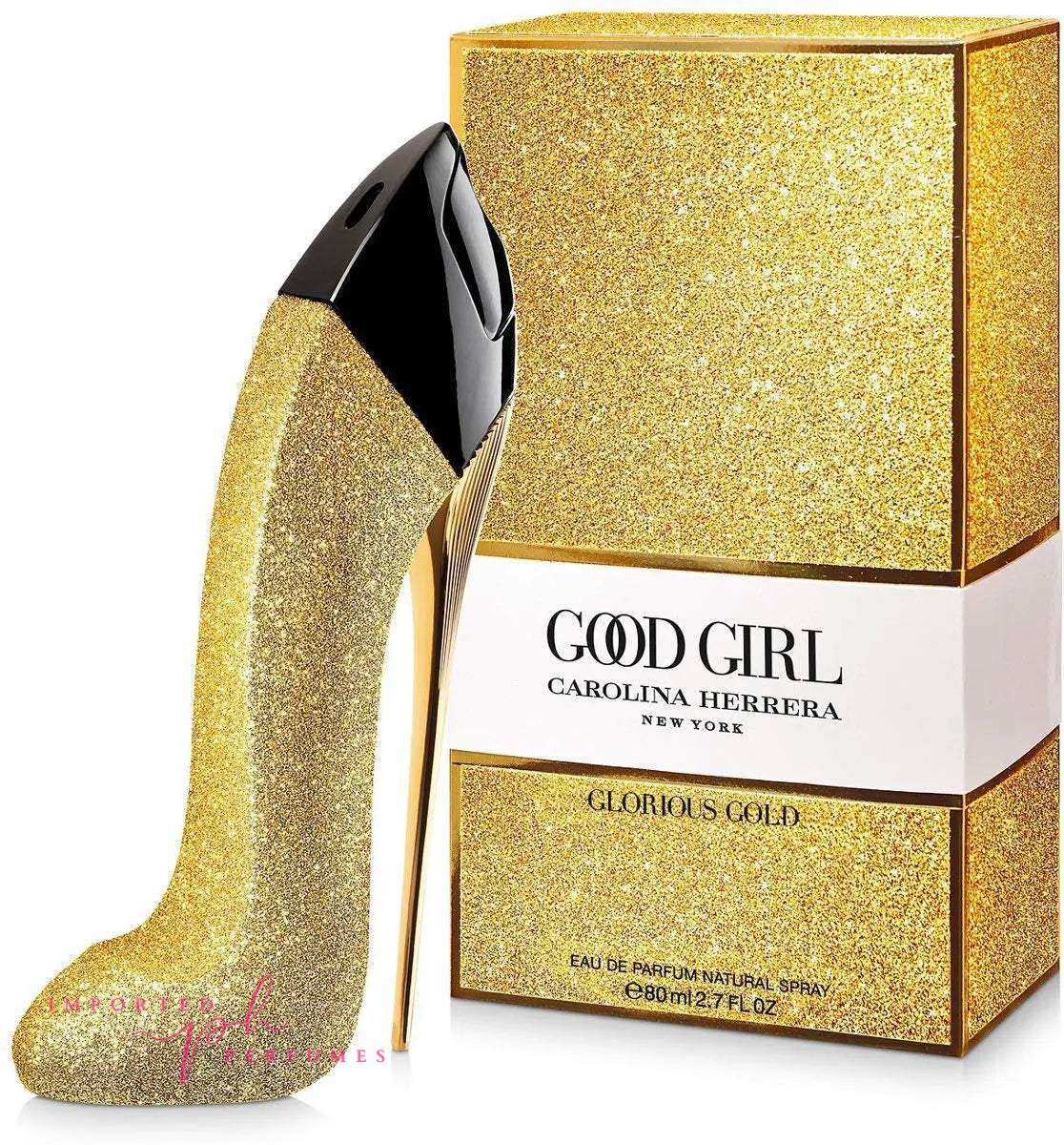 Carolina Herrera Good Girl Glorious Gold Eau De Parfum 80ml-Imported Perfumes Co-carolina,carolina herrerra,Good Girl,Good girl gold,Women,Women perfume