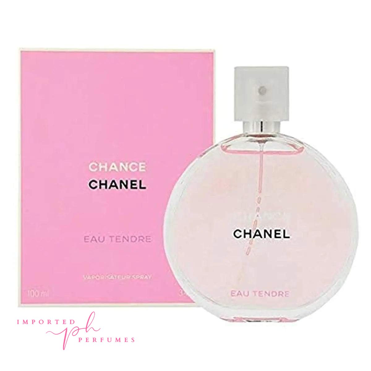 Chance Eau Tendre by Chanel for Women EDT 100ml-Imported Perfumes Co-100ml,Chanel,Women