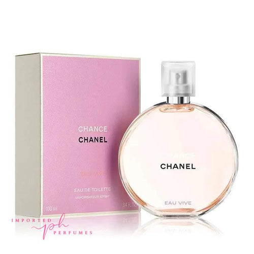 Udtale aborre loop Buy Authentic Chanel Chance Eau Vive Eau De Toilette 100ml Women | Discount  Prices | Imported Perfumes Philippines