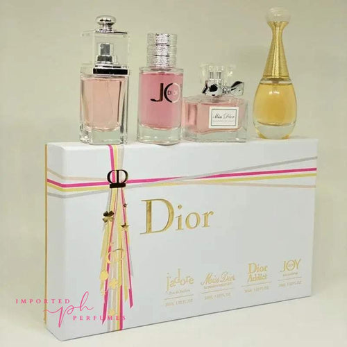 Load image into Gallery viewer, Christian Dior Fragrance Gift Set 4 in 1 Set For Women 30ml-Imported Perfumes Co-Dior,Dior Gift set,Dior Set,gift set,gift sets,gitt set,perfume set,set,sets,Women
