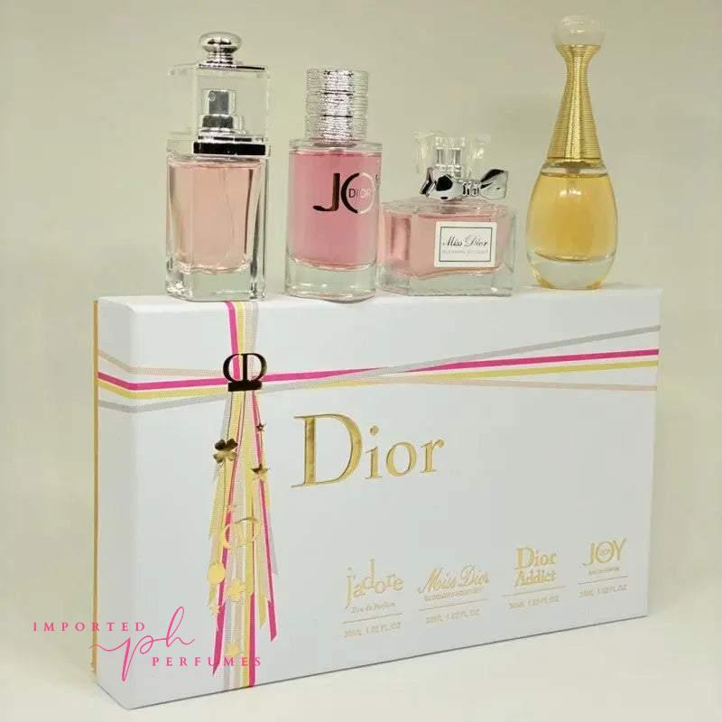Christian Dior Fragrance Gift Set 4 in 1 Set For Women 30ml-Imported Perfumes Co-Dior,Dior Gift set,Dior Set,gift set,gift sets,gitt set,perfume set,set,sets,Women