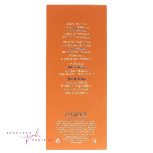 Charger l&#39;image dans la visionneuse de la galerie, Clinique Happy For Women Eau de Parfum for 100ml-Imported Perfumes Co-Clinique,women
