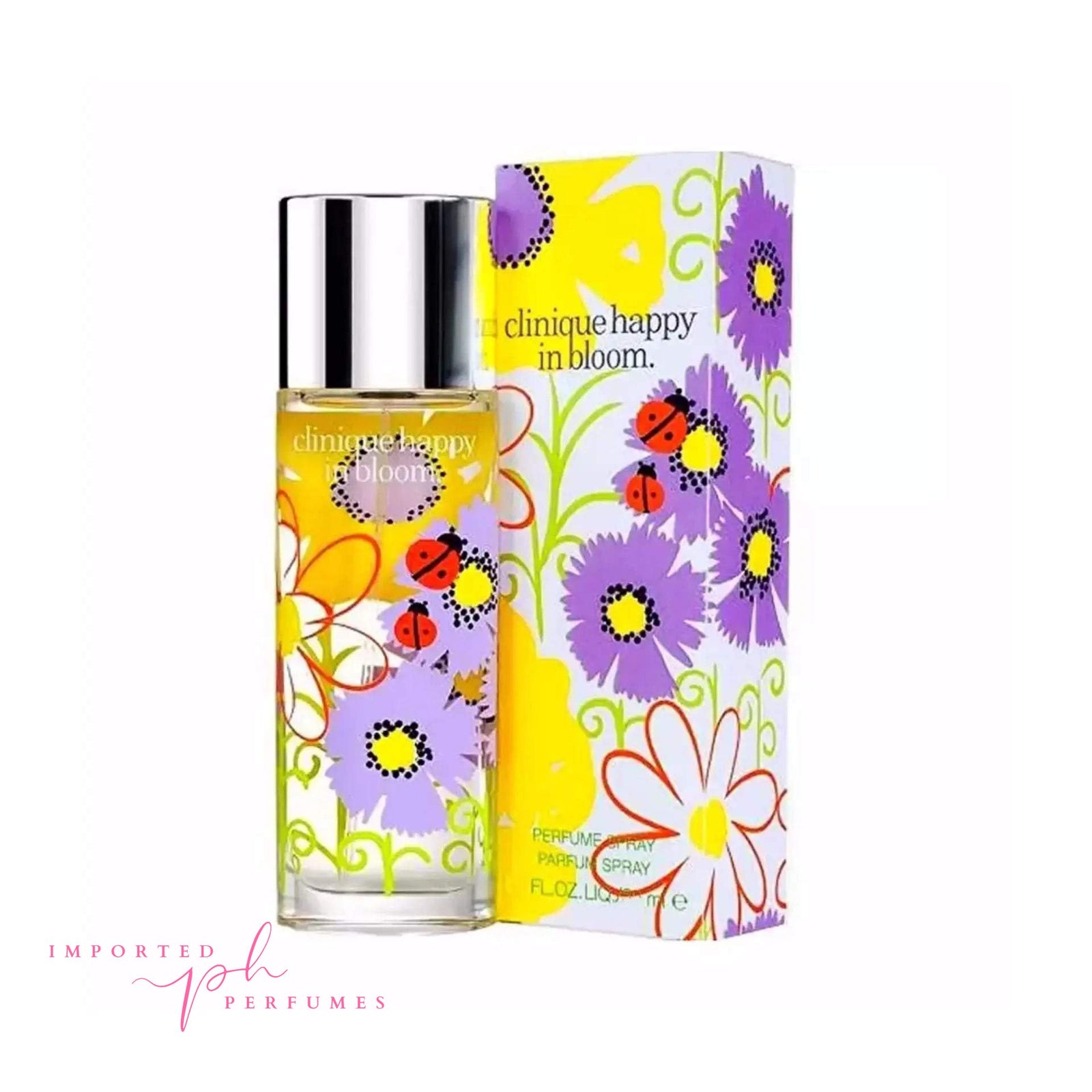 Clinique Happy In Bloom 2013 - Flowers & Ladybugs 100ml-Imported Perfumes Co-bloom,Clinique,clinique for women,Clinique Happy,women