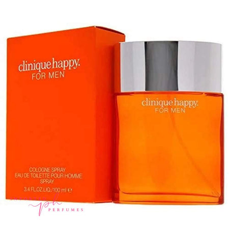 Clinique Happy for Men Eau de Toilette Spray 100ml-Imported Perfumes Co-Clinique,Clinique Happy,men