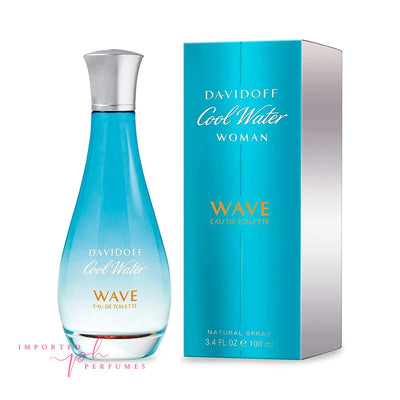 Cool Water Wave By Davidoff For Women Eau De Toilette 100ml-Imported Perfumes Co-Cool Water,Davidoff,For Women,Wave,Woman,Women