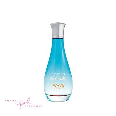 Cool Water Wave By Davidoff For Women Eau De Toilette 100ml-Imported Perfumes Co-Cool Water,Davidoff,For Women,Wave,Woman,Women
