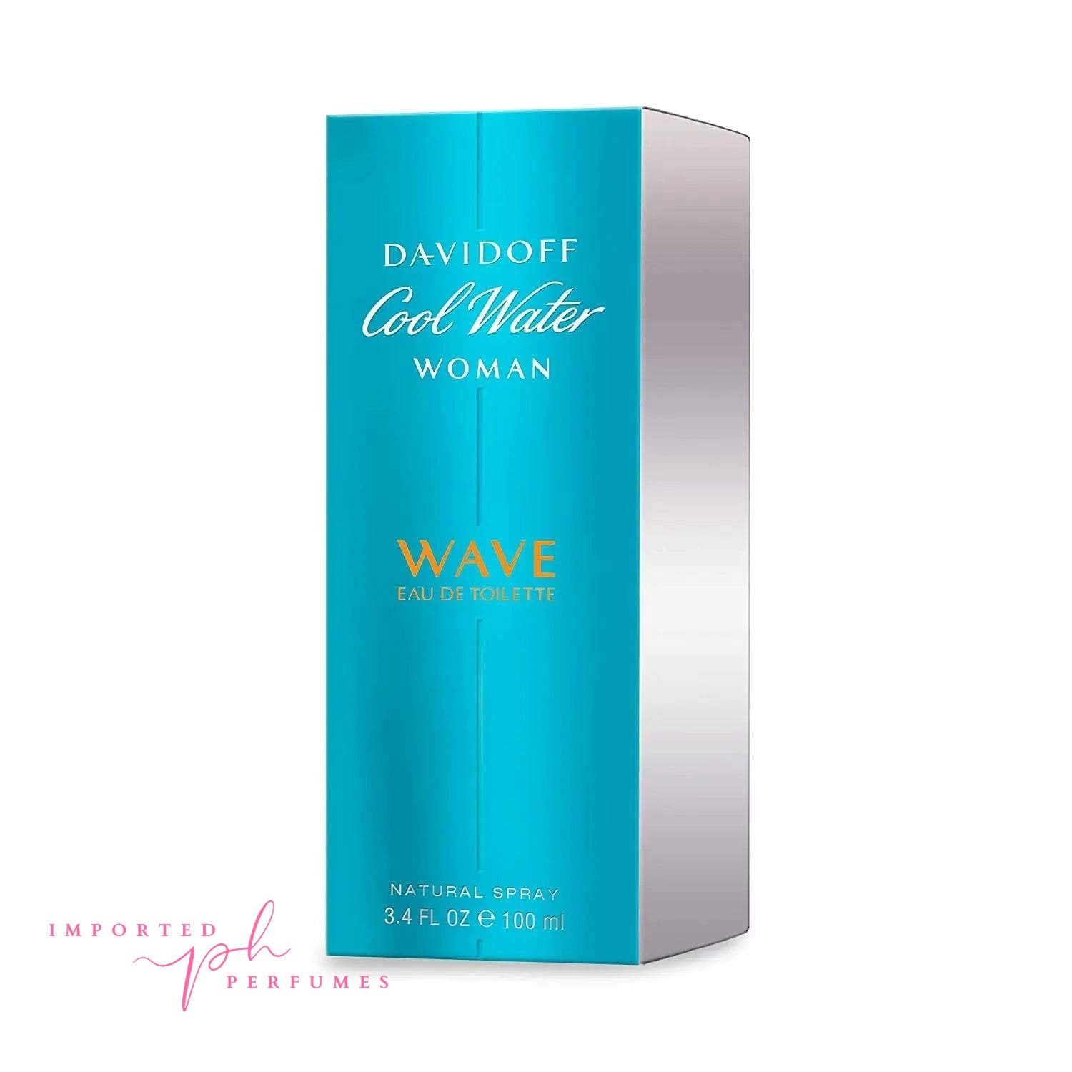 Cool Water Wave By Davidoff For Women Eau De Toilette 100ml-Imported Perfumes Co-Cool Water,Davidoff,For Women,Wave,Woman,Women