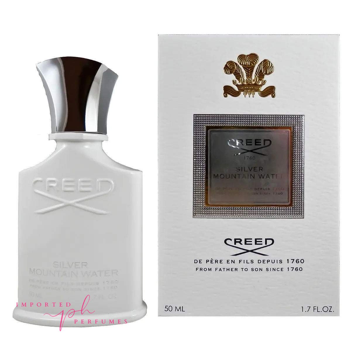 Creed Silver Mountain Water Eau De Parfum Spray 100ml-Imported Perfumes Co-Aventus Creed,Creed,men,Mountain,unisex,white,women