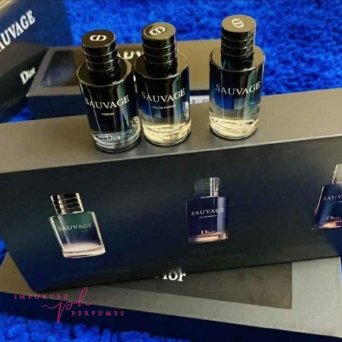 Charger l&#39;image dans la visionneuse de la galerie, Dior Sauvage 3 in 1 Set For Men 30ml Each EDT-Imported Perfumes Co-Dior,for men,men,Sauvage

