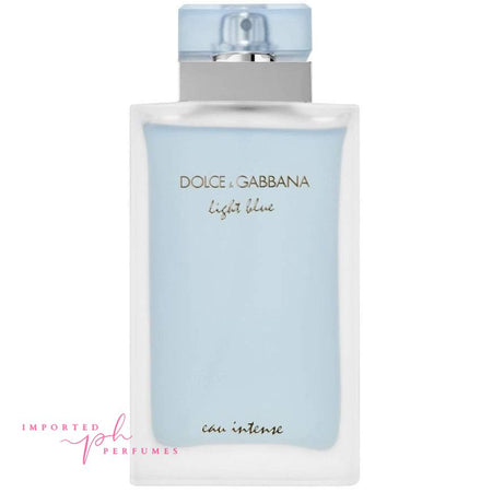 Dolce & Gabbana Light Blue Eau Intense For Women EDP 100ml-Imported Perfumes Philippines-Dolce,Dolce & Gabbana,Dolce by dolce,Eau Intense,for women,Light Blue,women,Women perfume
