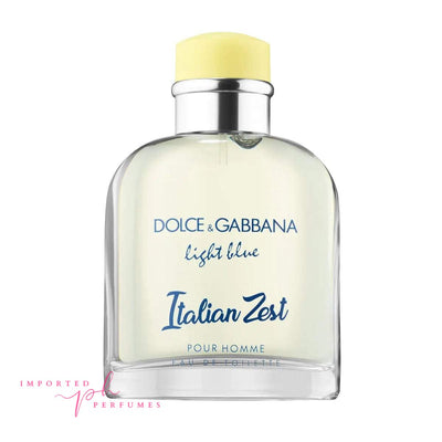 Dolce and Gabbana Light Blue Italian Zest Pour Homme 125ml EDT-Imported Perfumes Co-Dolce,Dolce & Gabbana,Dolce by dolce,dolce for men,FOr Men,Light Blue,Men,Perfume for men