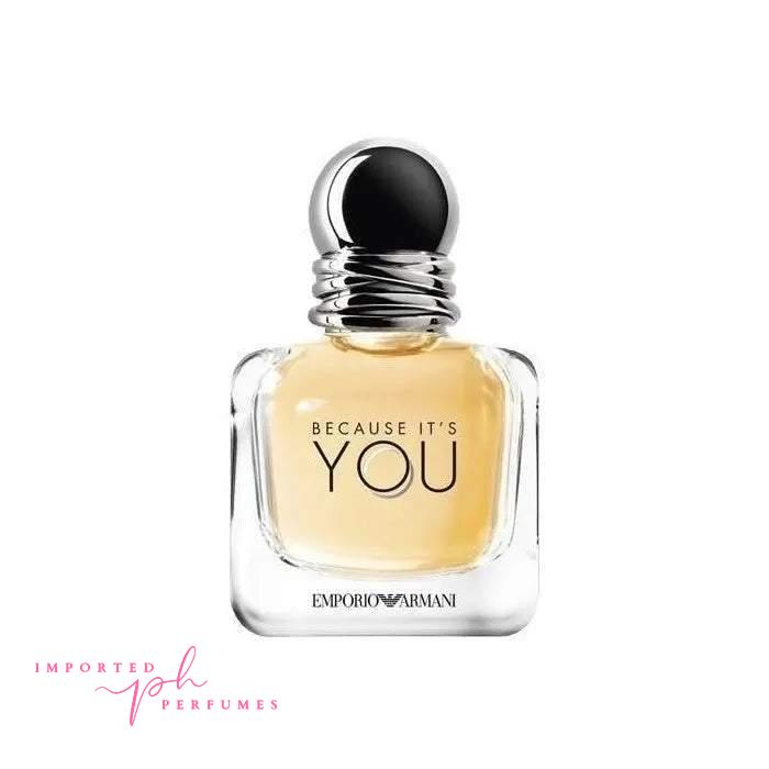 Emporio Armani Because It's You Eau De Parfum 100ml-Imported Perfumes Co-Because it's you,Emporio,Giogio Armani,Giorgio Armani,Women,You