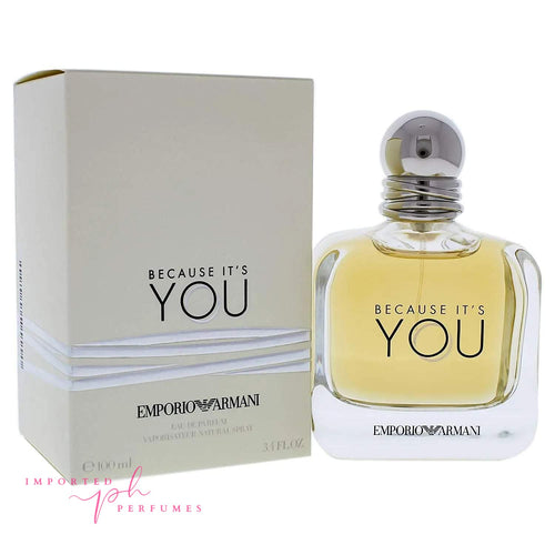 Charger l&#39;image dans la visionneuse de la galerie, Emporio Armani Because It&#39;s You Eau De Parfum 100ml-Imported Perfumes Co-Because it&#39;s you,Emporio,Giogio Armani,Giorgio Armani,Women,You
