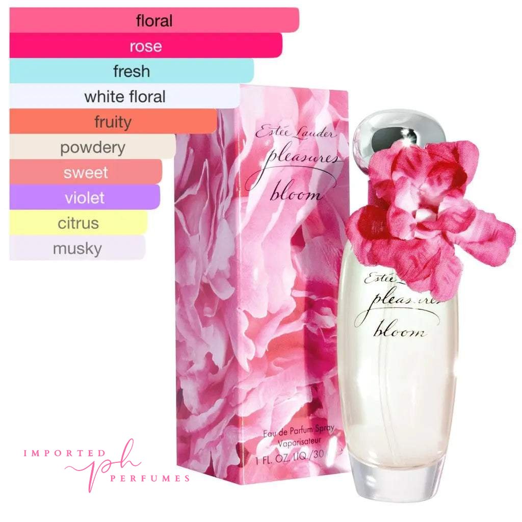 Estee Lauder Pleasures Bloom Women EDP 100ml-Imported Perfumes Co-100ml,Estee Lauder,Florall,women