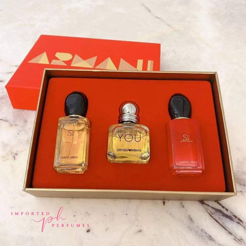 Load image into Gallery viewer, Giorgio Armani 3 in 1 Set For Women-Imported Perfumes Co-Acqua di Gioia,Giogio Armani,Giorgio Armani,set,sets,women
