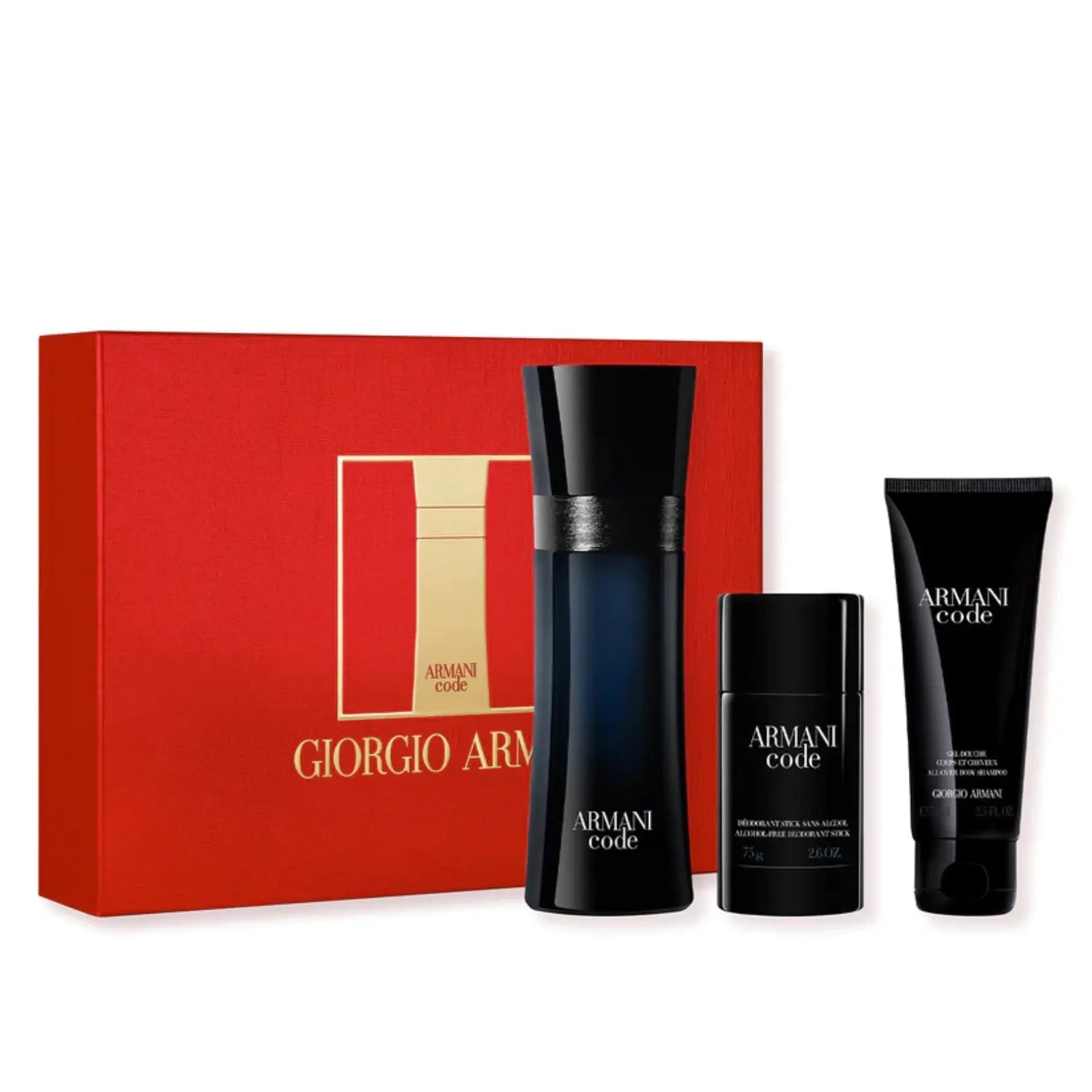 Giorgio Armani Code Eau de Toilette Men's Gift 3 in 1 Set Imported Perfumes & Beauty Store