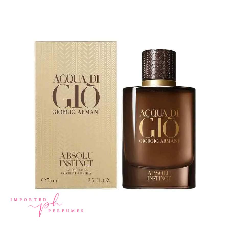 Buy Authentic Giorgio Armani Men Acqua di Gio Absolu Instinct Men