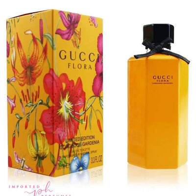 Gucci Flora Gorgeous Gardenia Limited Edition 2018 For Women 100ml-Imported Perfumes Co-Floral,Gucci,Limited Edittion,women,Yellow