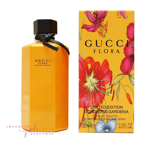 Charger l&#39;image dans la visionneuse de la galerie, Gucci Flora Gorgeous Gardenia Limited Edition 2018 For Women 100ml-Imported Perfumes Co-Floral,Gucci,Limited Edittion,women,Yellow
